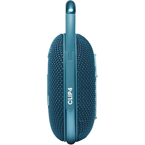 Портативні колонки JBL Clip 4 Eco Blue (JBLCLIP4ECOBLU)  Фото №4